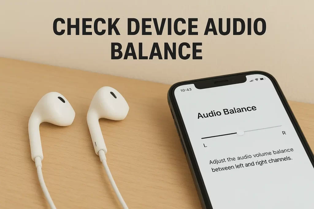 Check Device Audio Balance